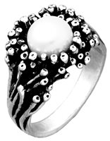 Anillo Giovanni Raspini Mujer Anemone in Plata Perla 11267